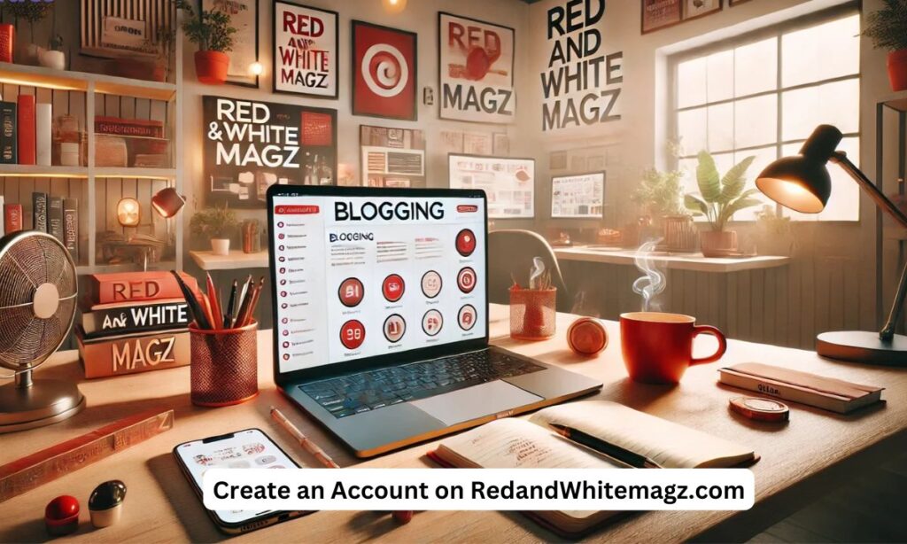 How to Start Blog on RedandWhitemagz.com