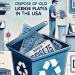 How to Properly Dispose of Old License Plates in the USA