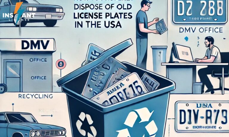 How to Properly Dispose of Old License Plates in the USA