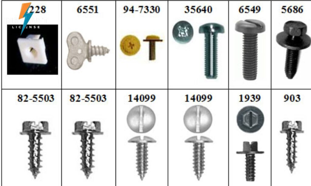 What Size Screws for License Plates? A Complete Guide